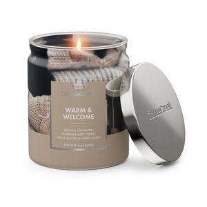 Goose Creek Warm & Welcome" candle  7 oz soy wax blend with essential oils.